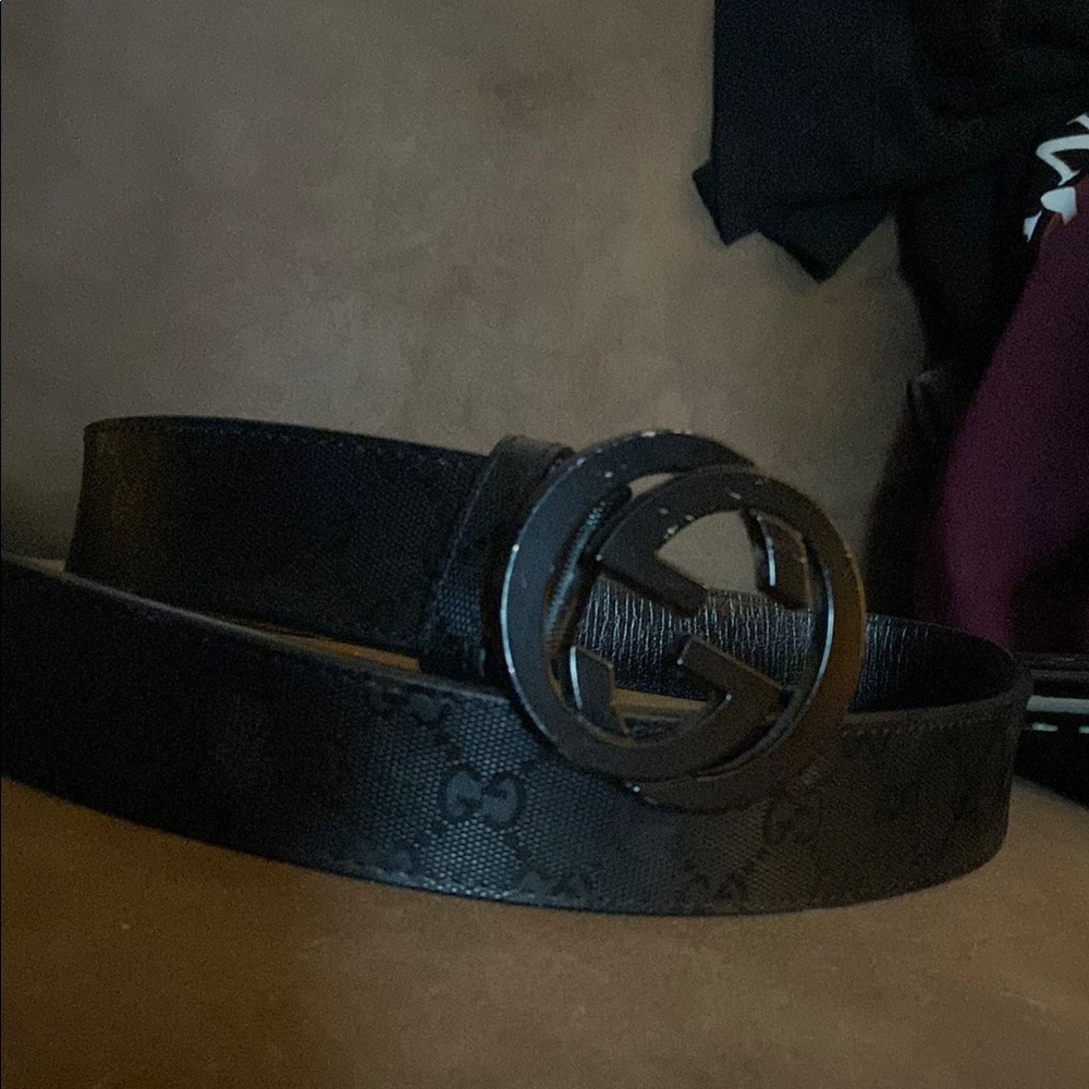 Gucci Black Belt Bag with Iconic Design